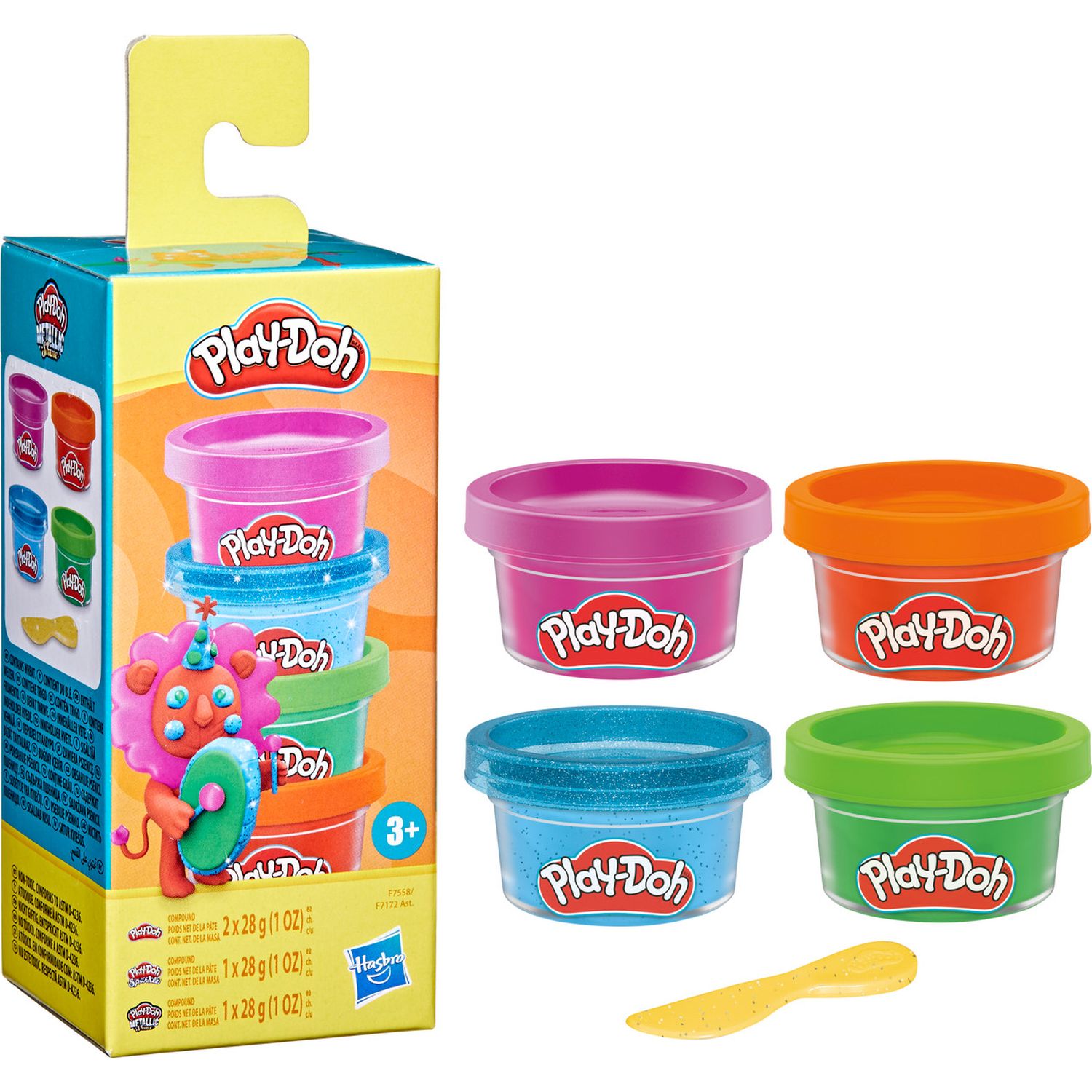 Пластилин Play-Doh 4цвета F71725L0 в ассортименте - фото 2