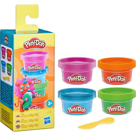 Пластилин Play-Doh 4цвета F71725L0 в ассортименте