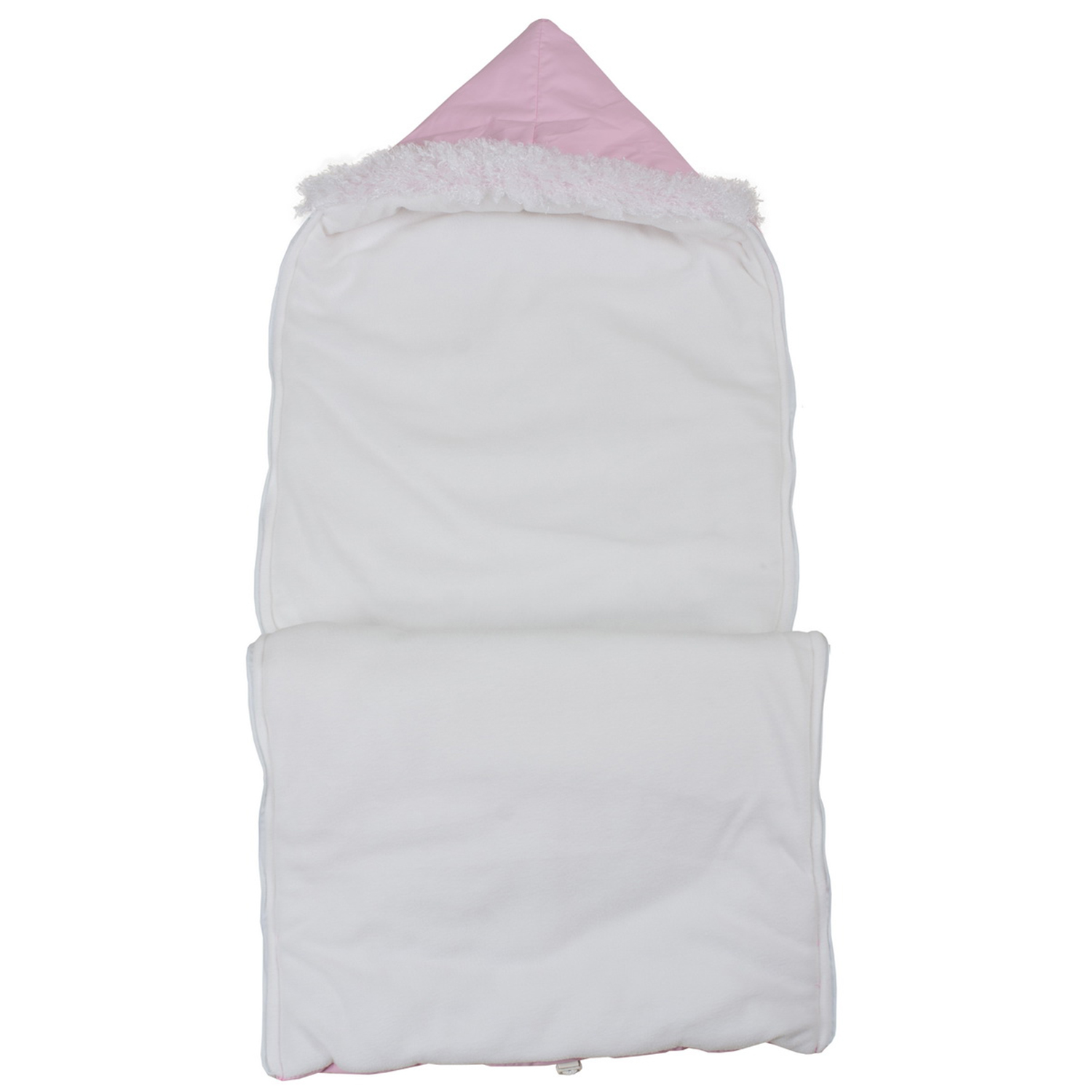 Конверт для новорожденного Чудо-Чадо флисовый «Зимовенок» бледно-розовый - фото 7