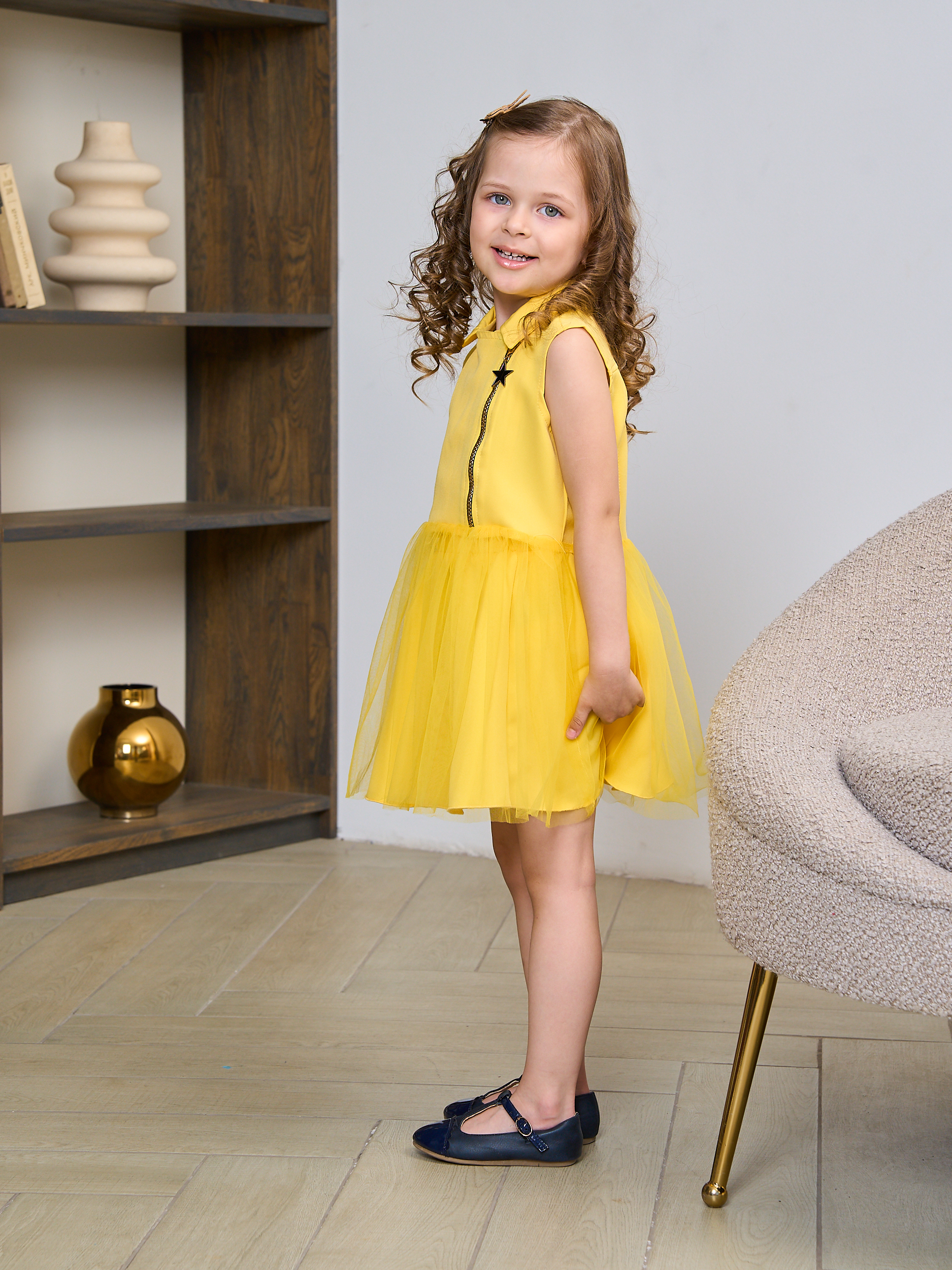 Костюм Mil Art kids 1902201526SUIT-KILT-YELLOW - фото 4