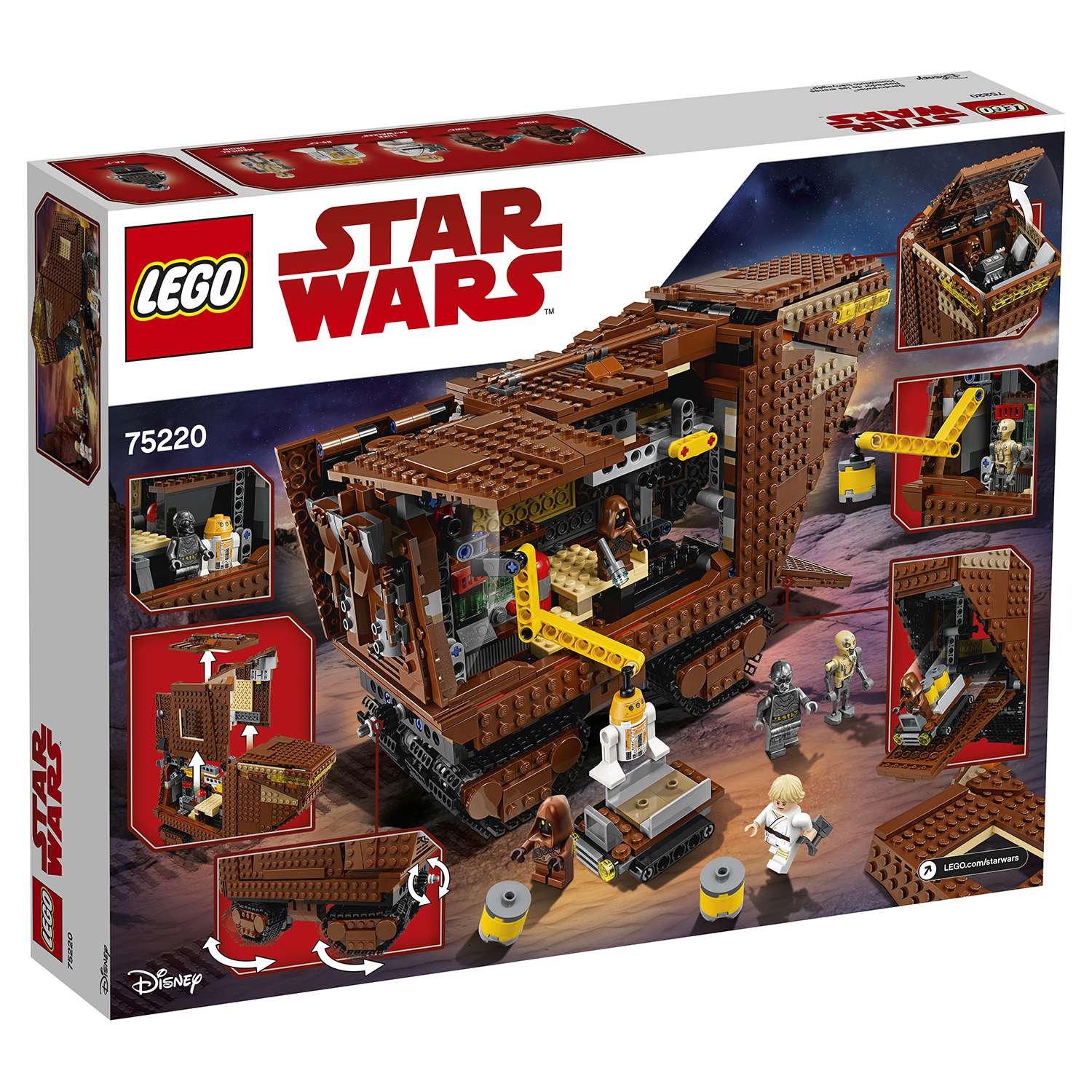 Конструктор LEGO Star Wars Песчаный краулер 75220 - фото 3