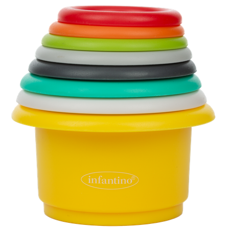 Набор игровой INFANTINO Цветные стаканчики 216270