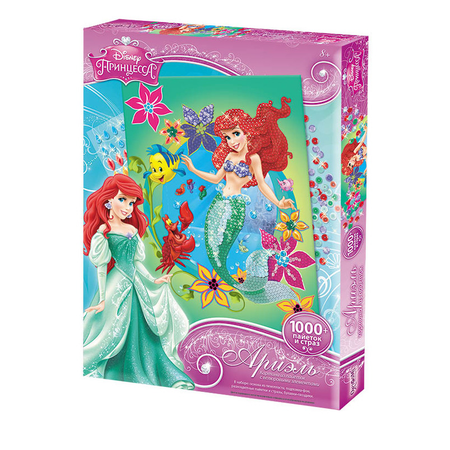 Картина из пайеток ORIGAMI Disney Princess с велюром