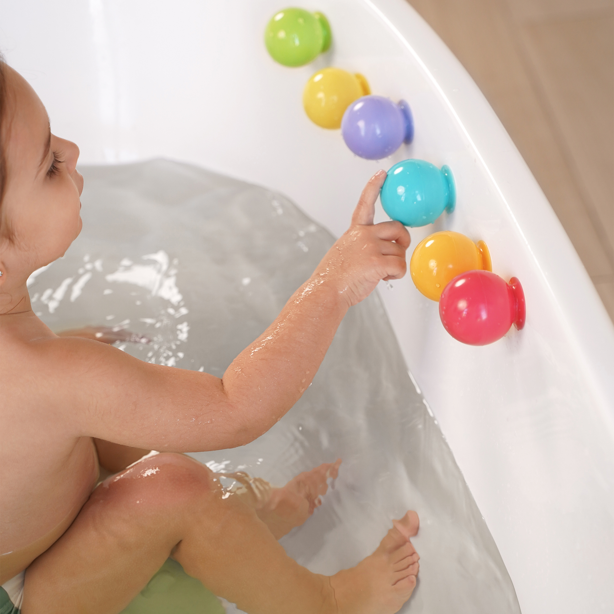 Набор ПВХ-игрушек Happy Baby для ванной IQ-BUBBLES - фото 10