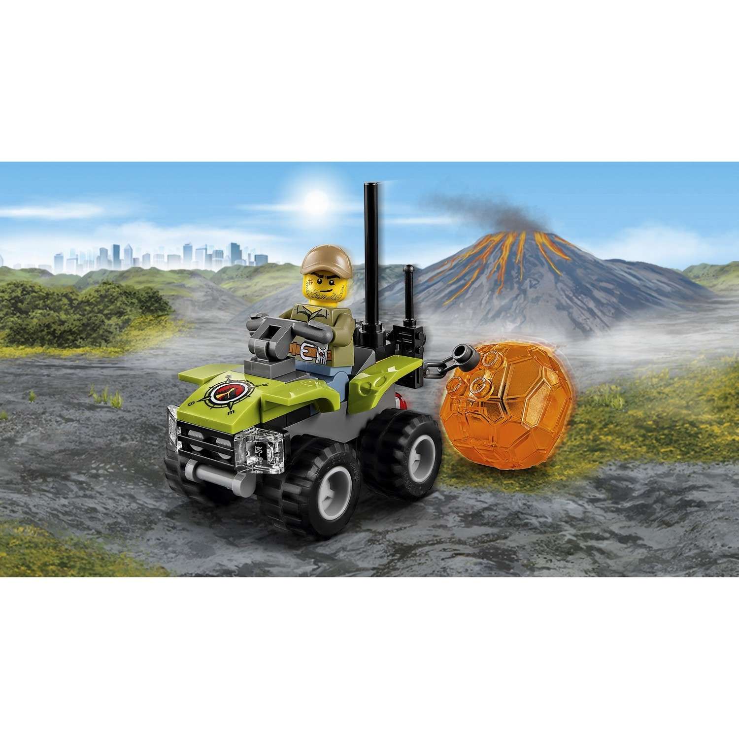 Конструктор LEGO City Volcano Explorers Набор для начинающих "Исследователи Вулканов" (60120) - фото 8