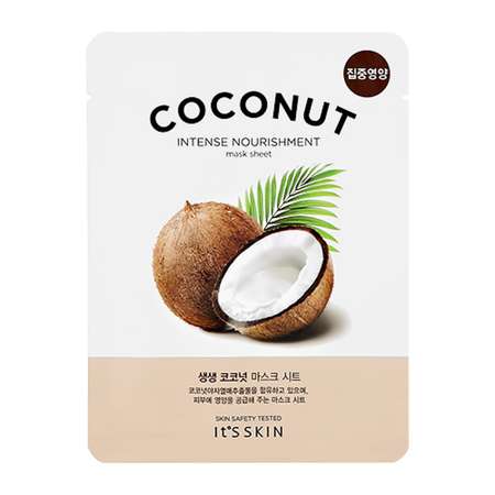 Маска тканевая Its Skin с экстрактом кокоса интенсивно питательная 18 г