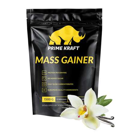 Гейнер Prime Kraft Mass Gainer ваниль 1500г