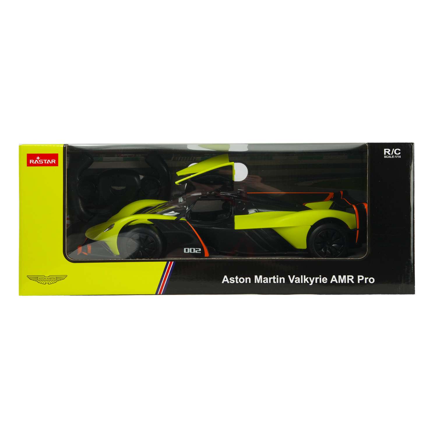 Машинка Rastar Р/У 1:14 Aston Martin Valkyrie AMR Pro 92100 - фото 8