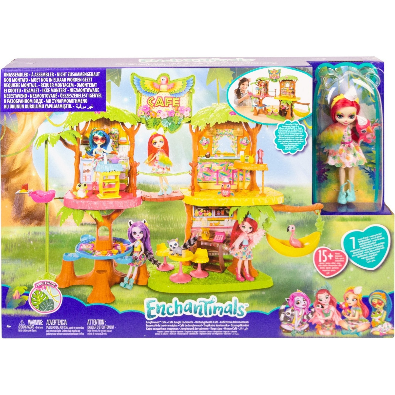 Набор игровой Enchantimals Кафе GNC57 купить по цене 2799 ₽ в  интернет-магазине Детский мир