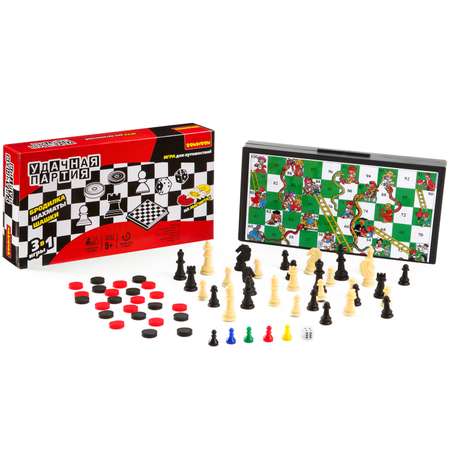 Игра Bondibon Шашки шахматы бродилка ВВ0692