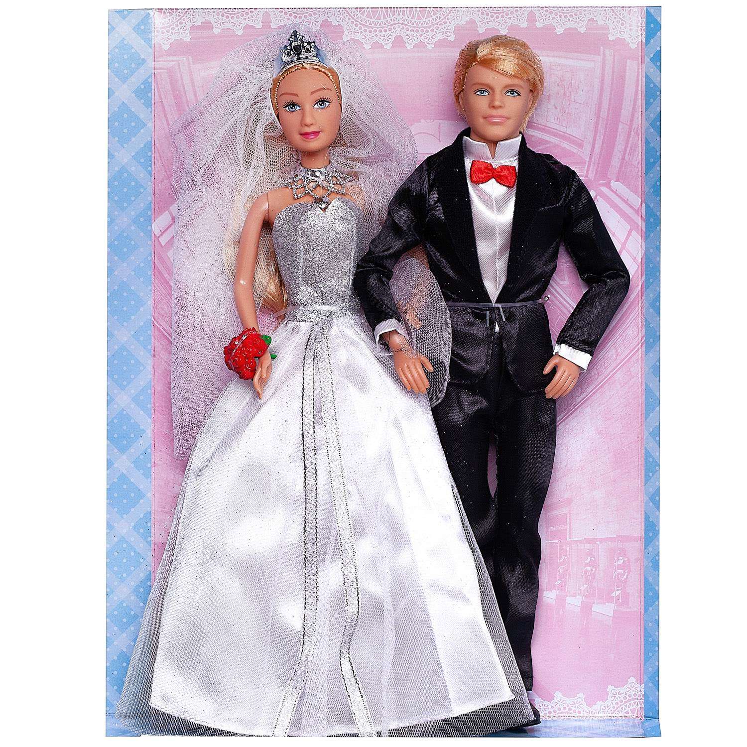 Игровой набор ABTOYS Куклы Defa Lucy Жених и невеста 8305d/белое - фото 3