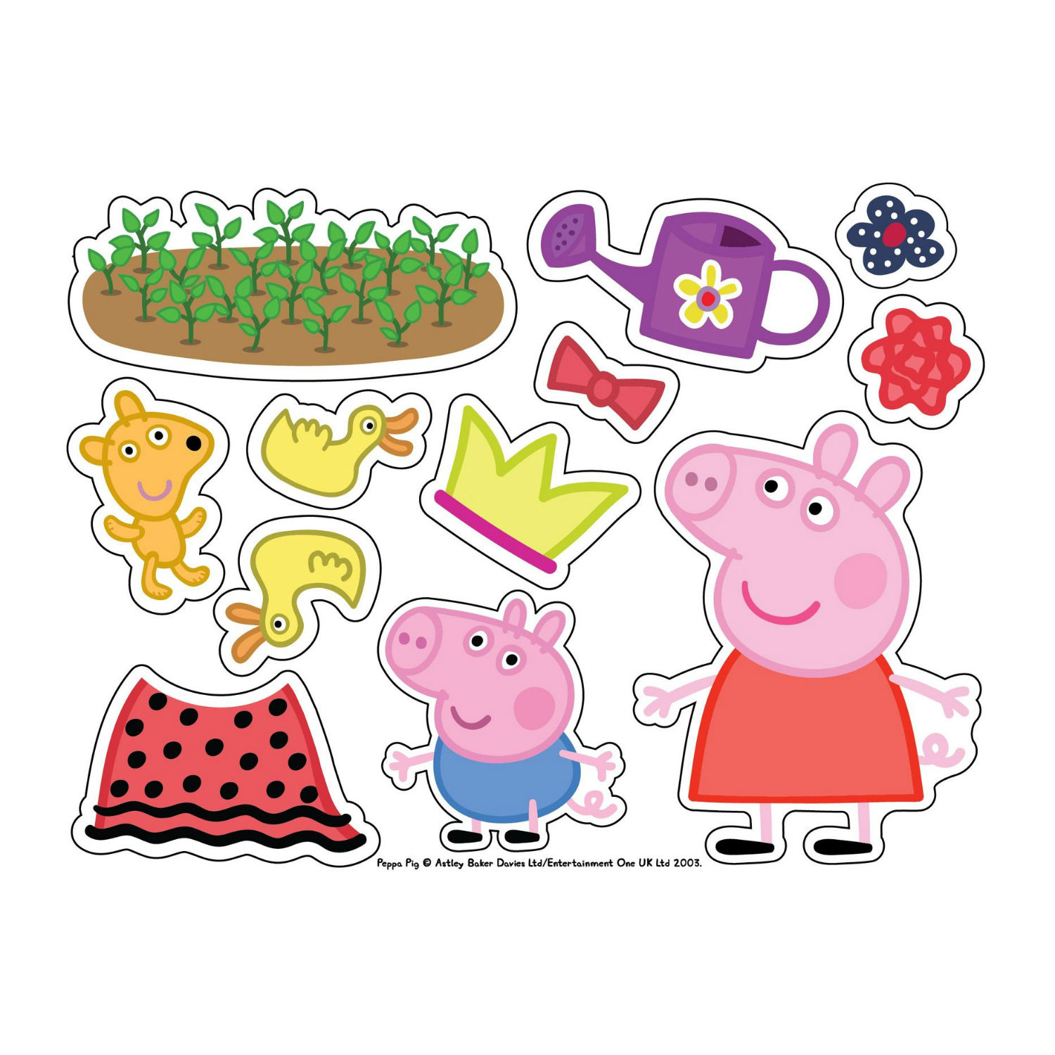 Мозаика Peppa Pig с аппликацией Пеппа-модница - фото 2