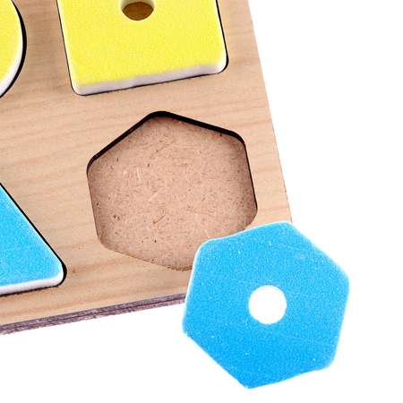 Развивающая игра Лесная мастерская Из дерева «Учим формы и цвета»