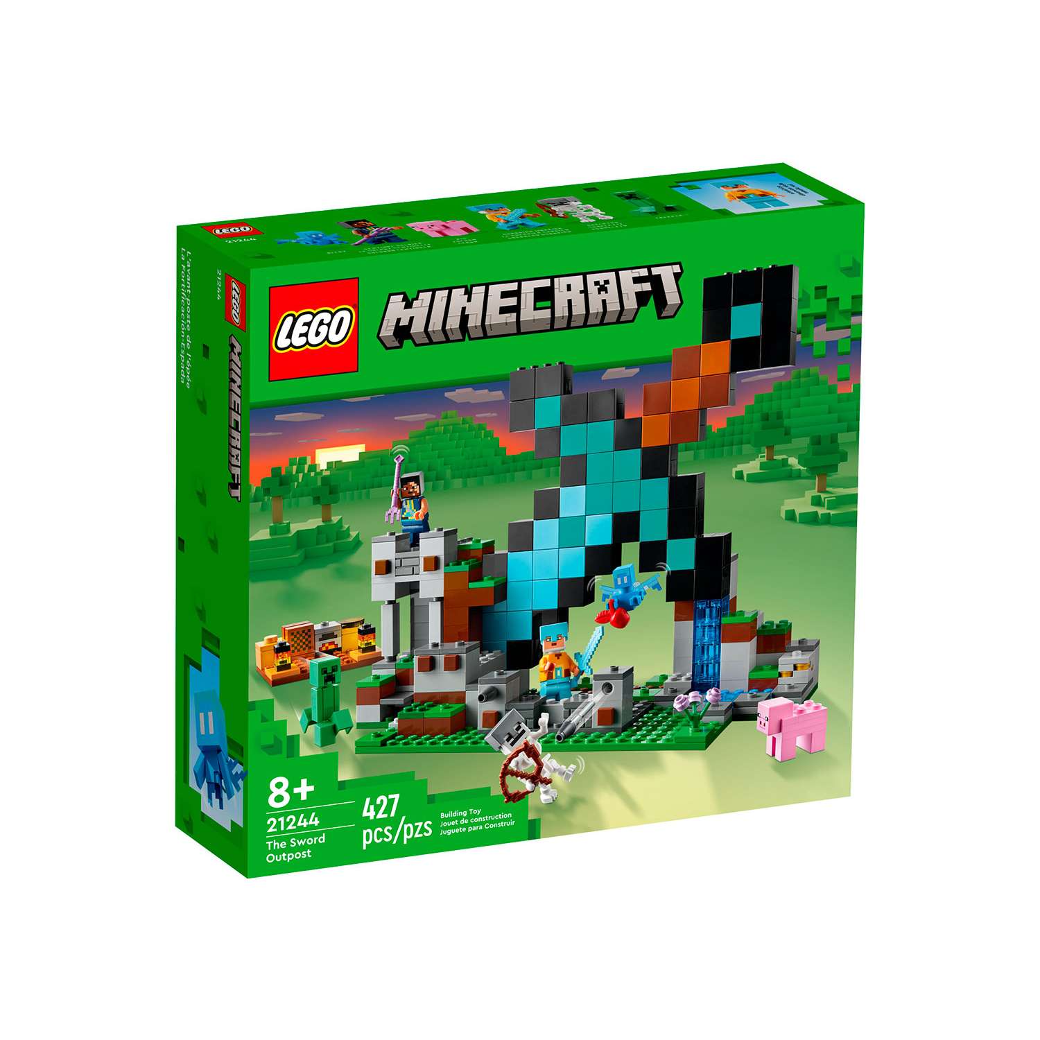 Конструктор LEGO Minecraft Застава Меча 21244 - фото 1