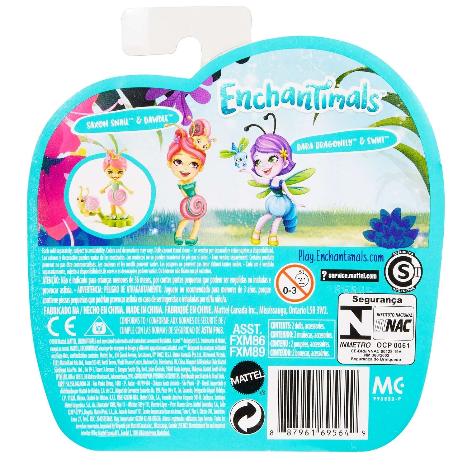 Кукла мини Enchantimals в ассортименте FXM86 - фото 8