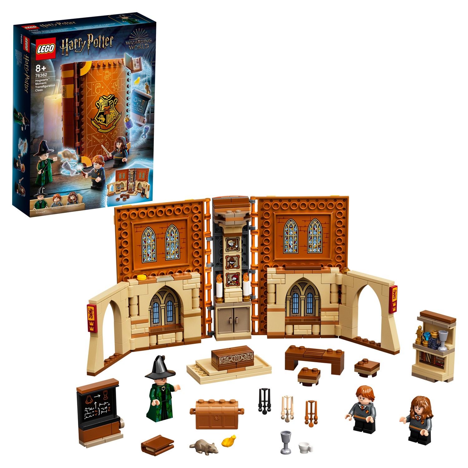 Конструктор LEGO Harry Potter Учёба в Хогвартсе Урок трансфигурации 76382 - фото 1