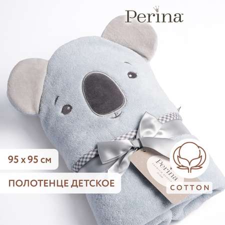 Детское полотенце с капюшоном 95х95 Perina Коала