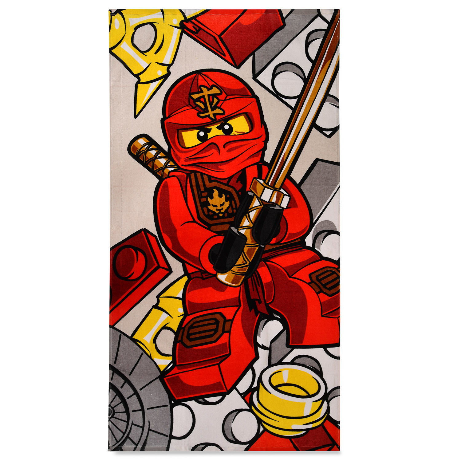 Полотенце LEGO Ninjago Kicking LEG174 - фото 1