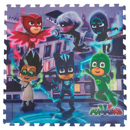 Коврик-пазл PJ masks 9 сегментов