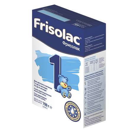 Смесь Friso Frisolac 1 сухая молочная с 0 месяцев 700 г