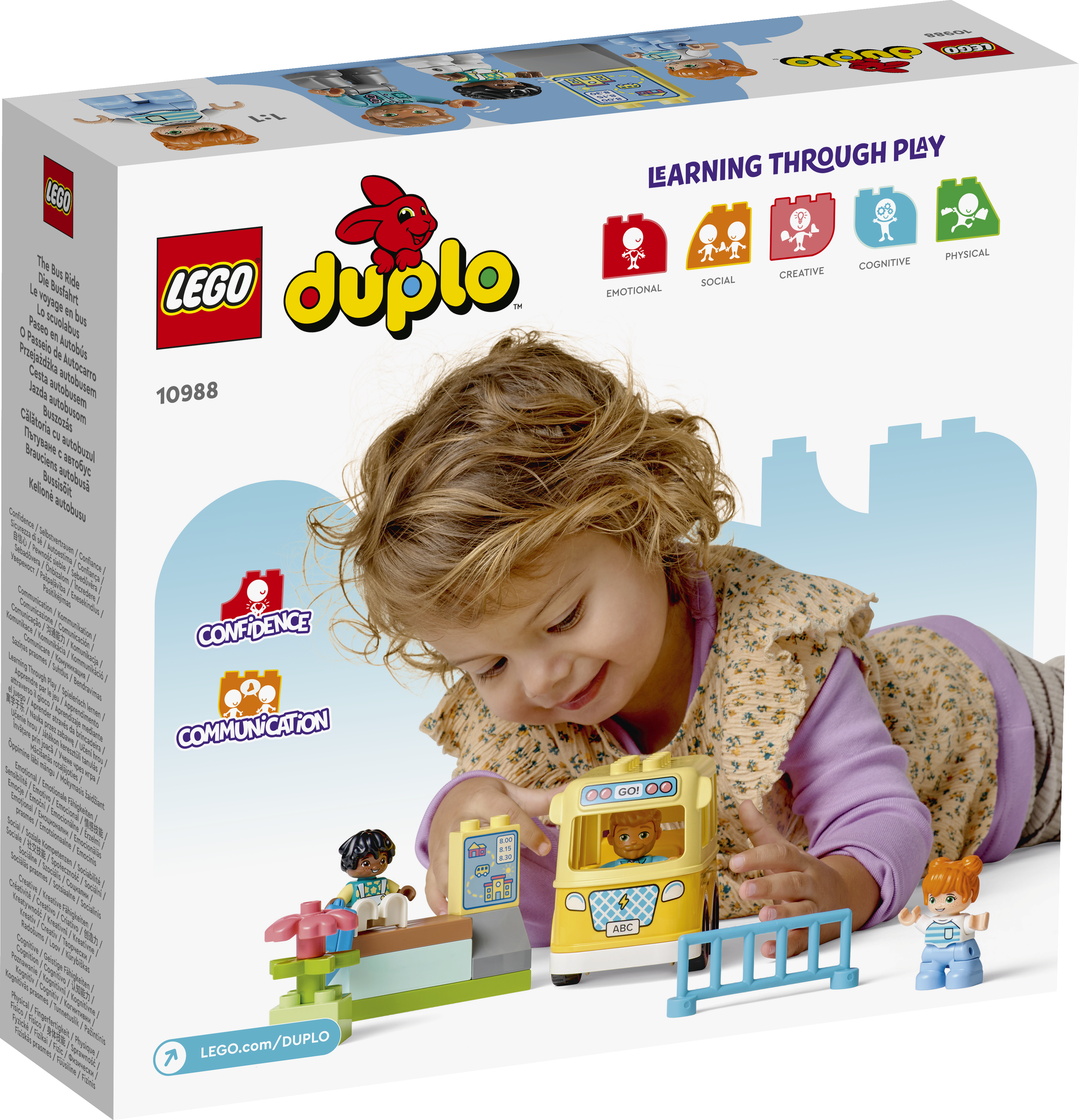 Конструктор LEGO DUPLO Town The Bus Ride 10988 - фото 6