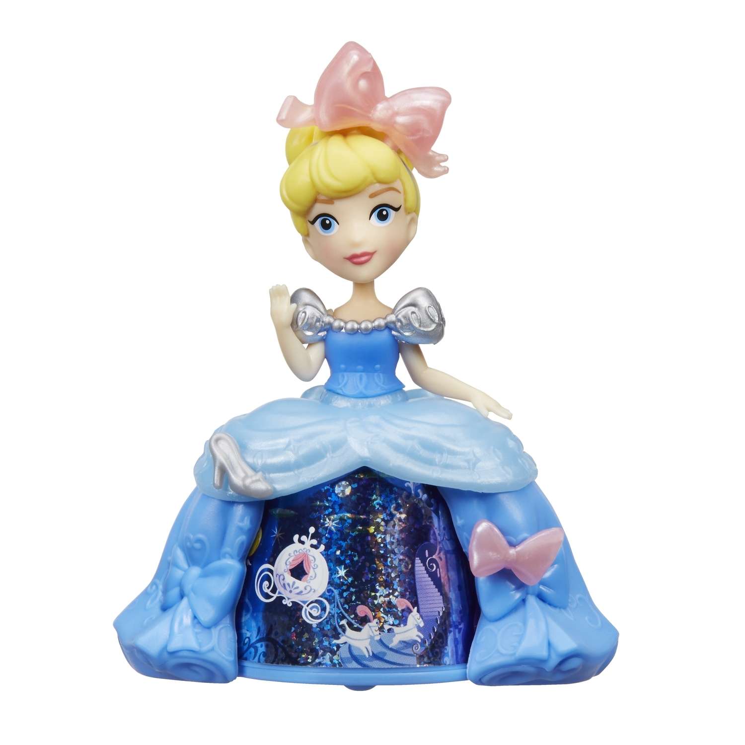 Мини-кукла Princess Hasbro в платье с волшебной юбкой Аврора B8965EU40 B8962EU4 - фото 1