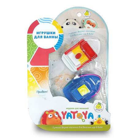 Игрушка для ванной Yatoya Лодочки 2шт 12291-3