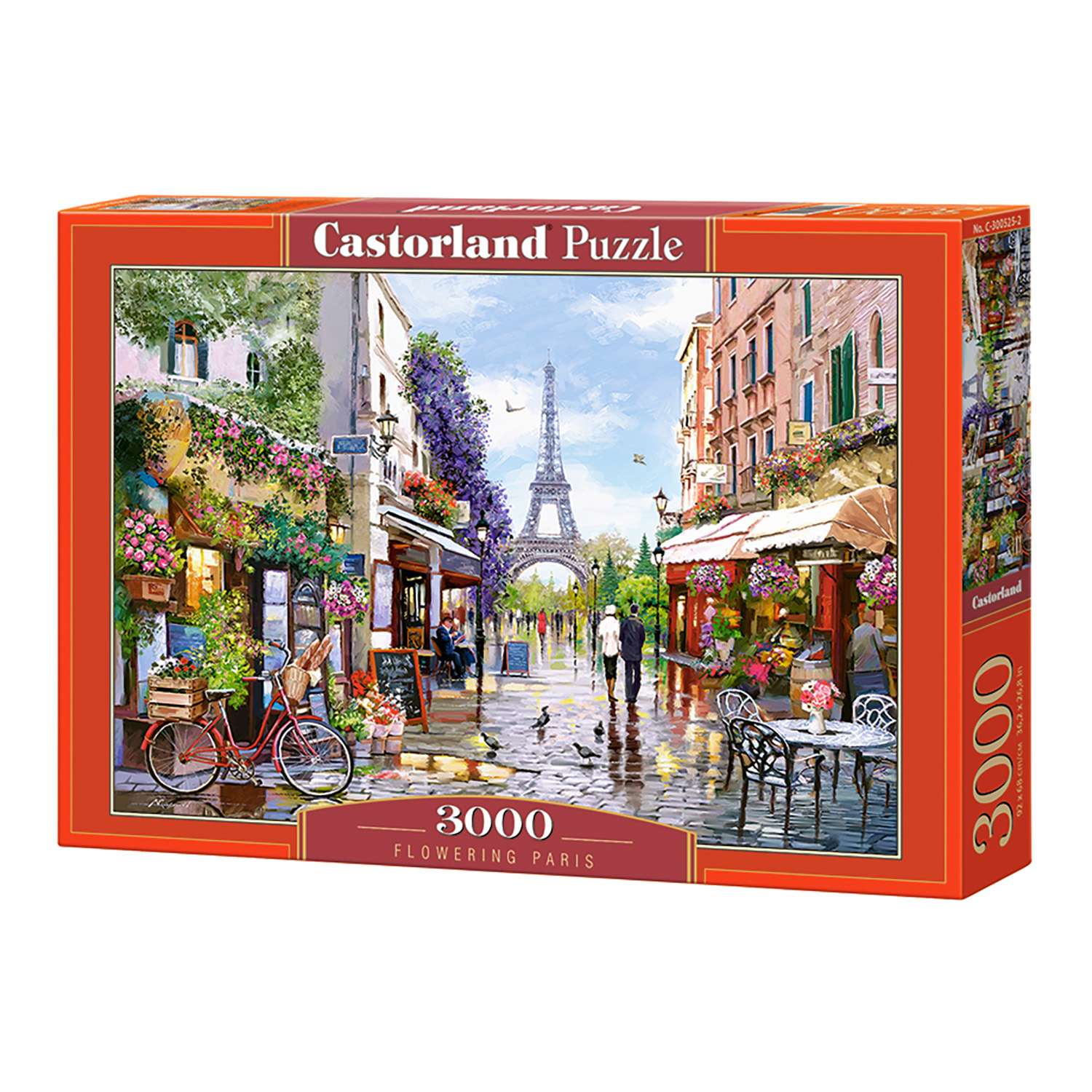 Пазл 3000 деталей Castorland Парижская улица - фото 1