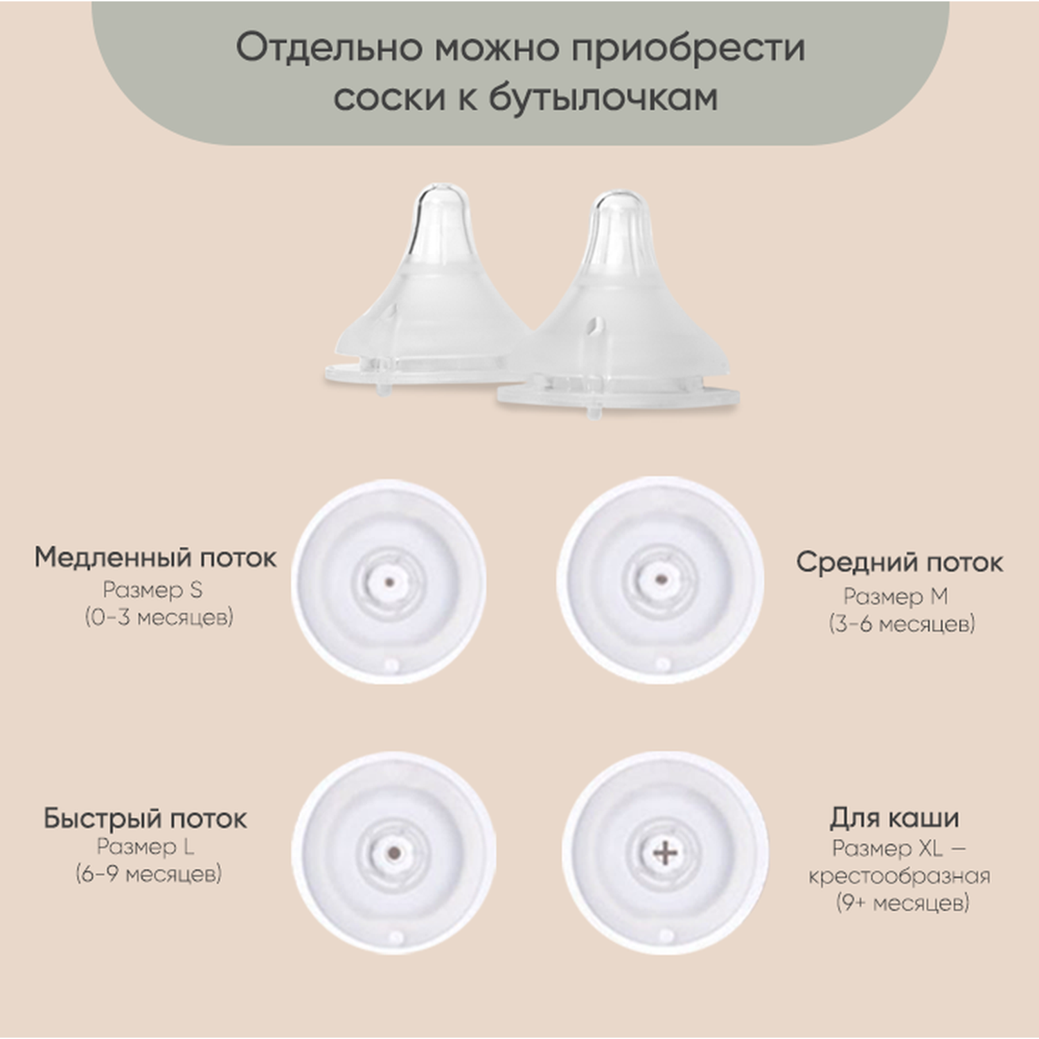 Соска на бутылочку paomma mum effect Anti Colic S 0-3 мес для новорожденных 2 шт - фото 4