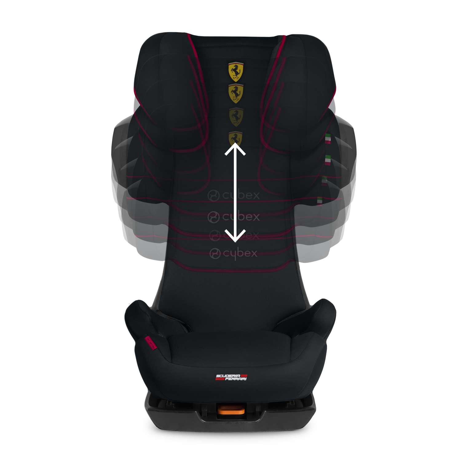 Автокресло Cybex Pallas 2-Fix FE Ferrari Victory Black - фото 5