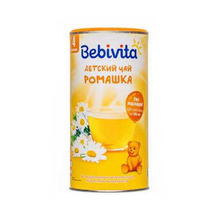 Чай Bebivita ромашка гранулированный 200г с 4 месяцев