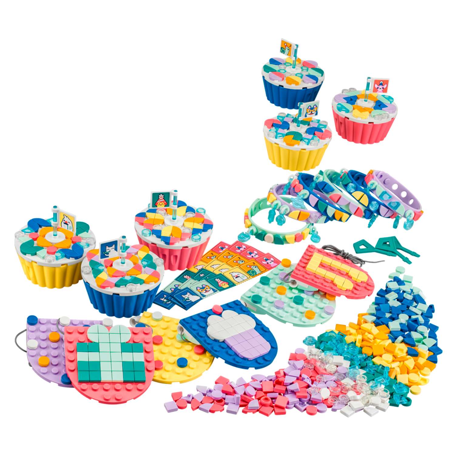 Конструктор детский LEGO Dots Большой набор для вечеринки 41806 - фото 2
