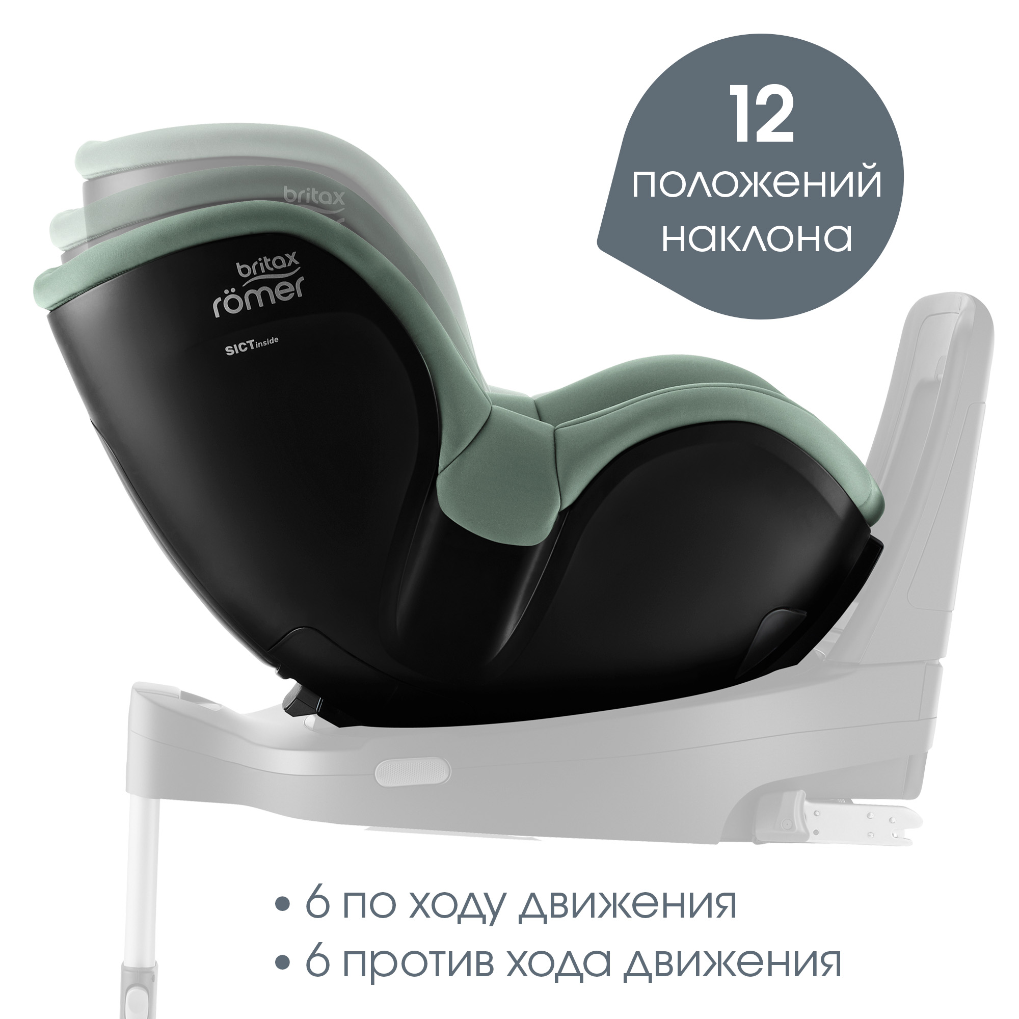 Автокресло Britax Roemer Dualfix 5Z Jade Green - фото 4