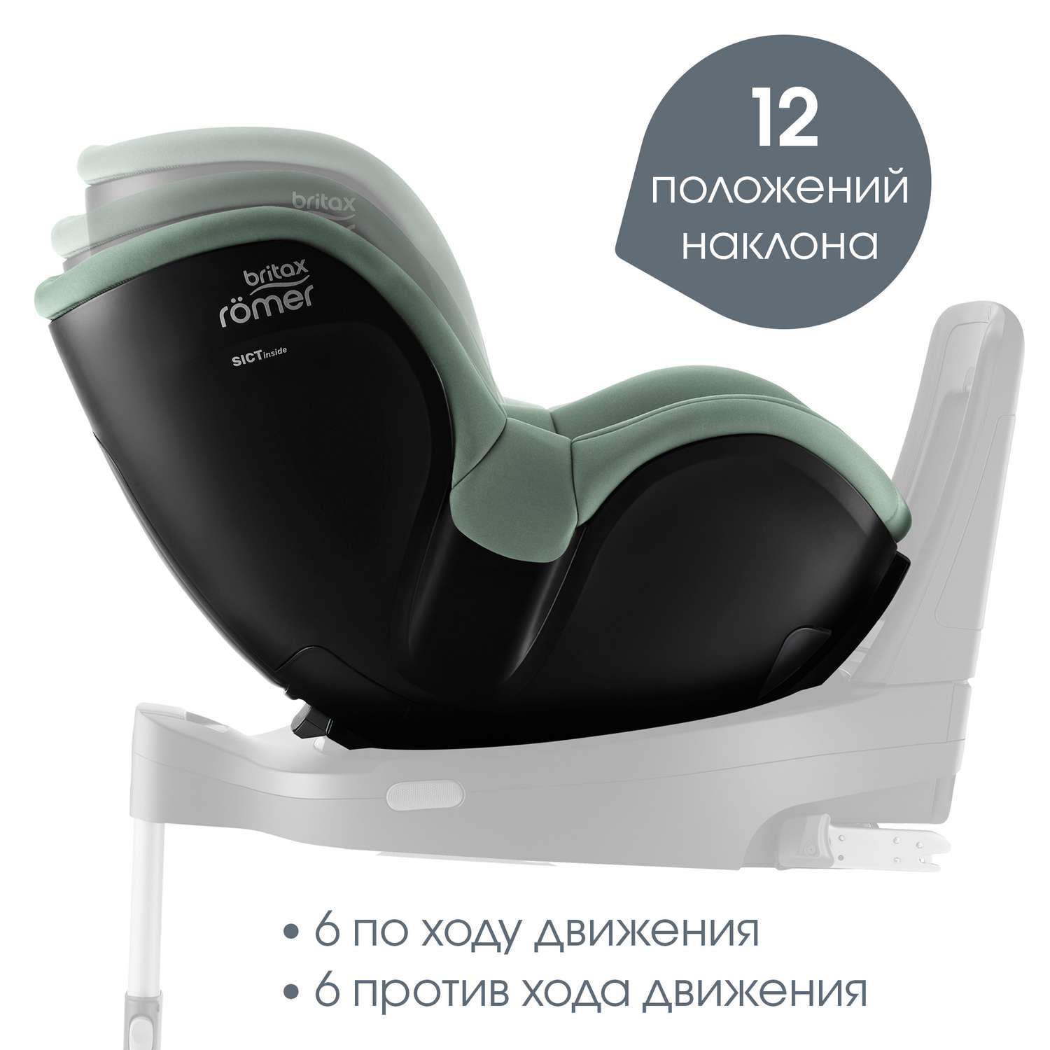 Автокресло Britax Roemer Dualfix 5Z Jade Green - фото 5