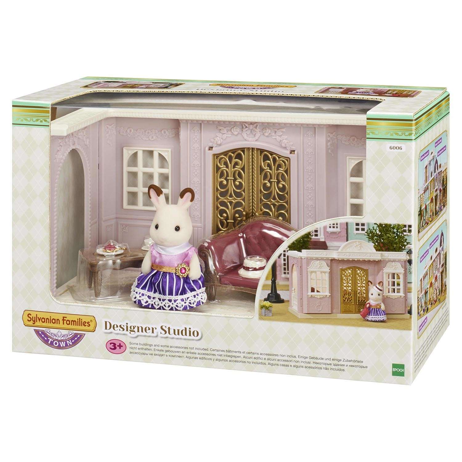 Набор SYLVANIAN FAMILIES TOWN Series Дизайн-студия Стеллы - фото 2