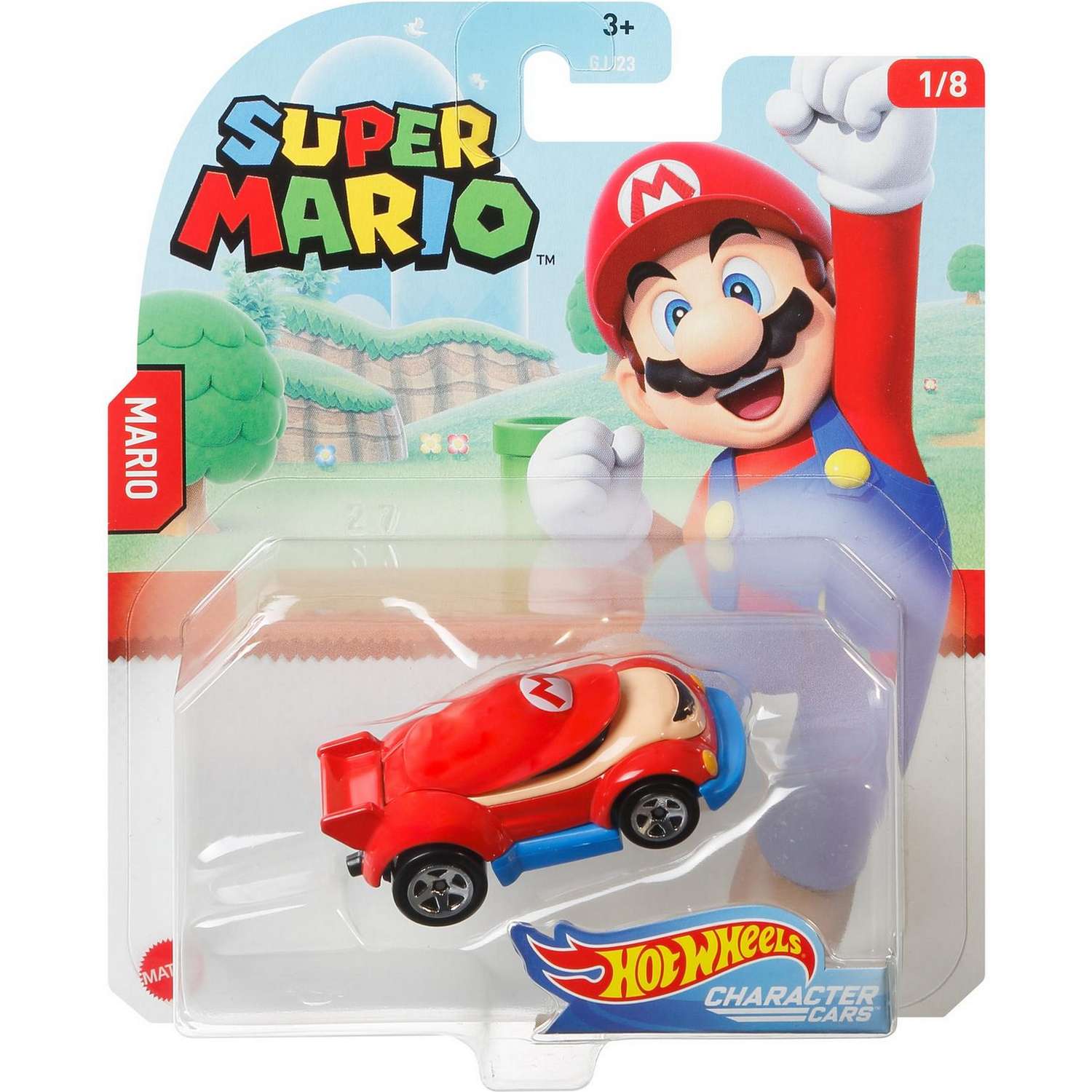 Машинка Hot Wheels Герои компьютерных игр Super Mario Марио GPC08 купить по  цене 5190 ₸ в интернет-магазине Детский мир