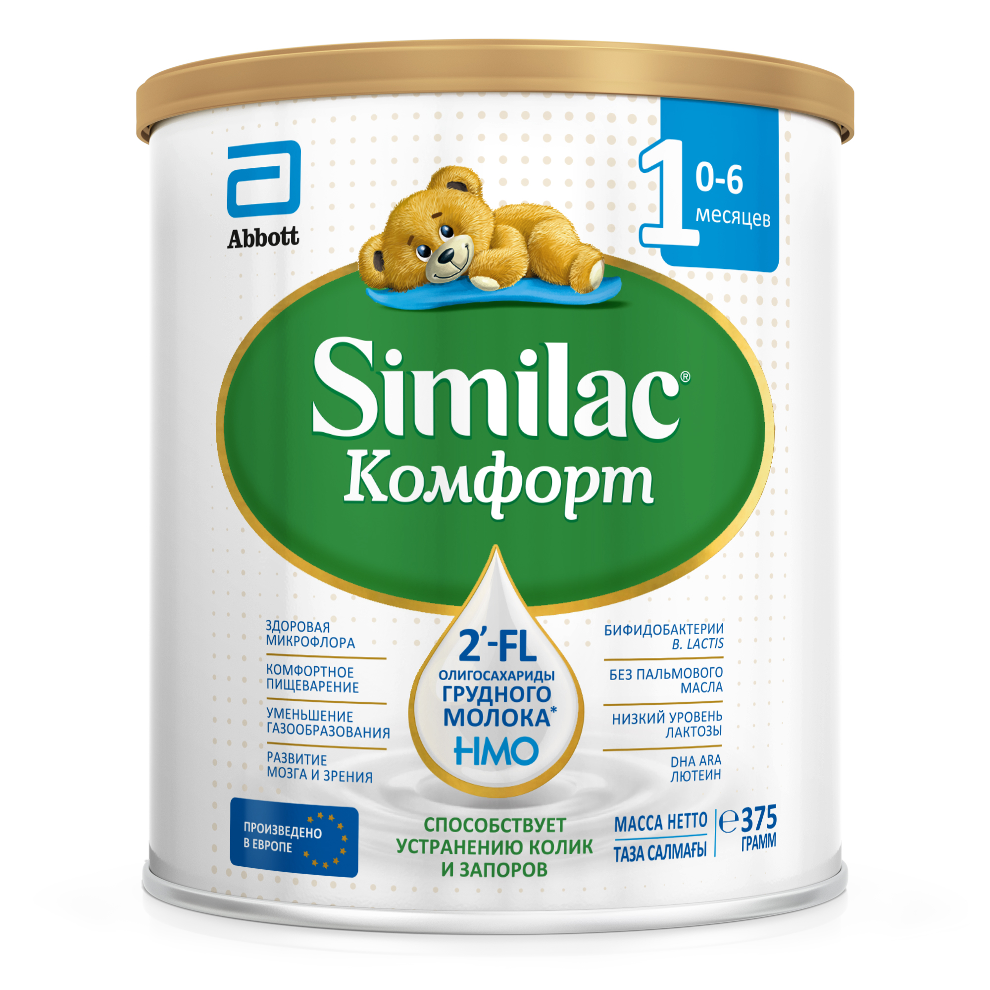 Молочная смесь Similac Комфорт 1, с 0 мес, 375 г