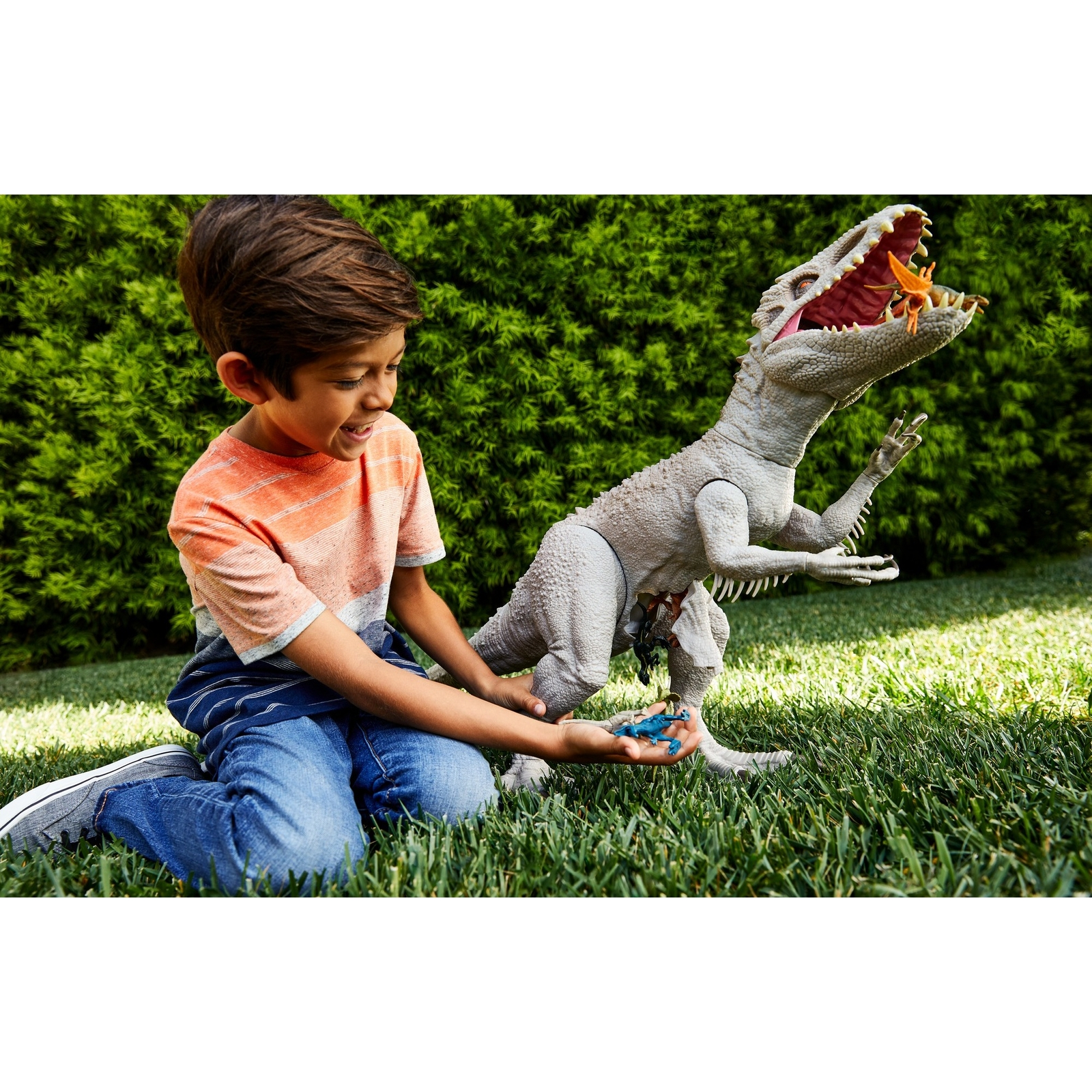 Фигурка Jurassic World Огромный Индоминус Рекс GPH95 - фото 8