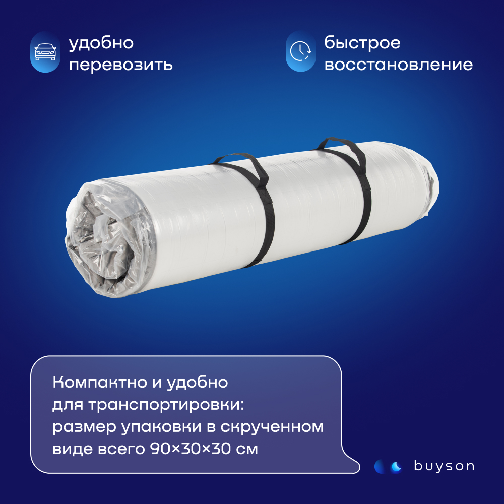 Матрас buyson BuyWave 80x200 - фото 12