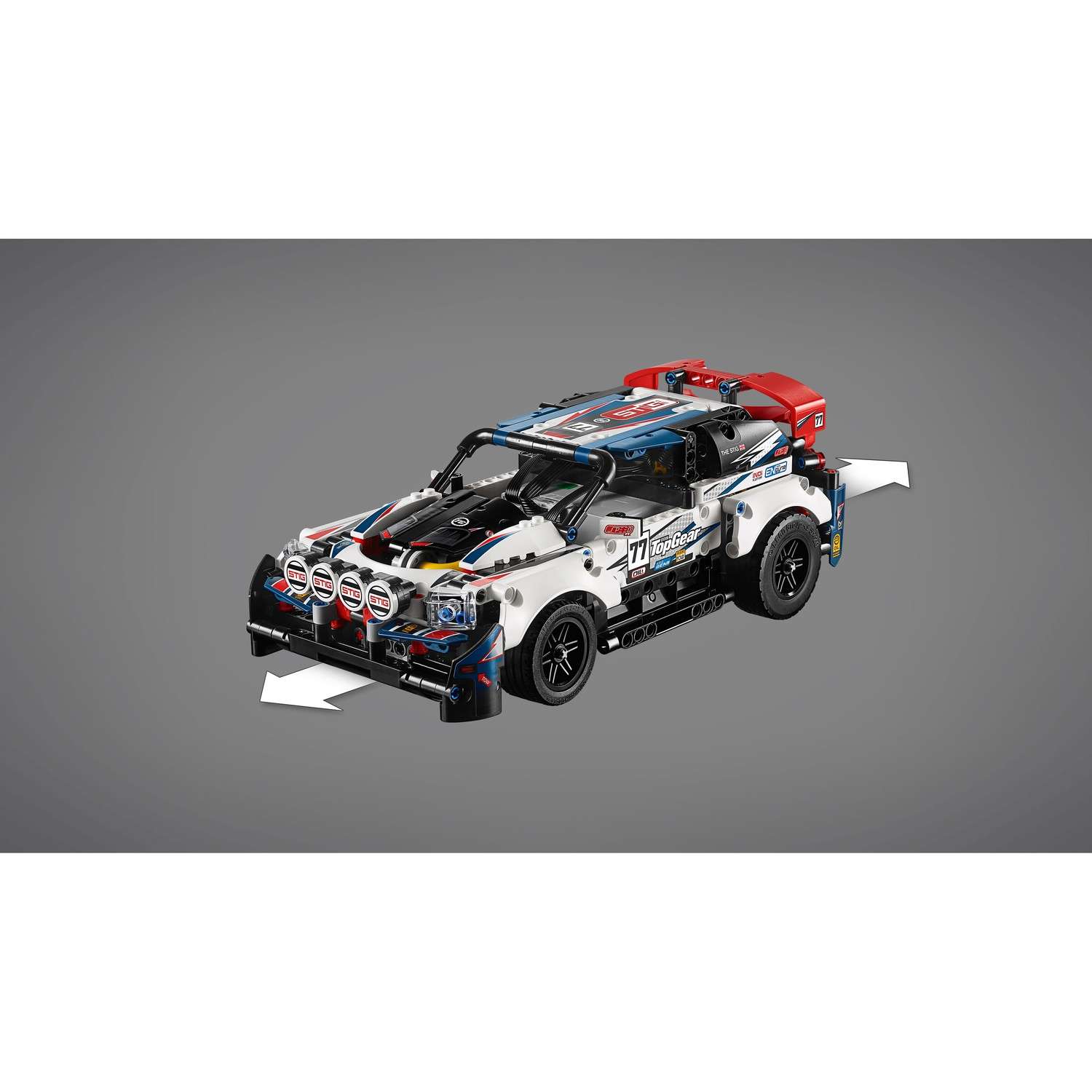 Конструктор LEGO Technic Гоночный автомобиль Top Gear 42109 - фото 11