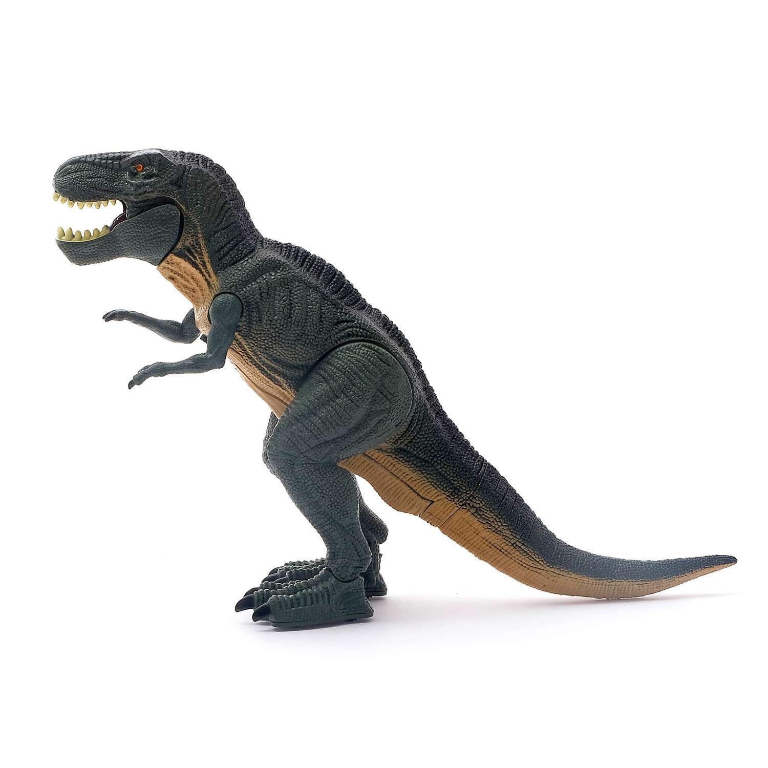 Динозавр Sima-Land Рекс работает от батареек со светом и звуком - фото 2