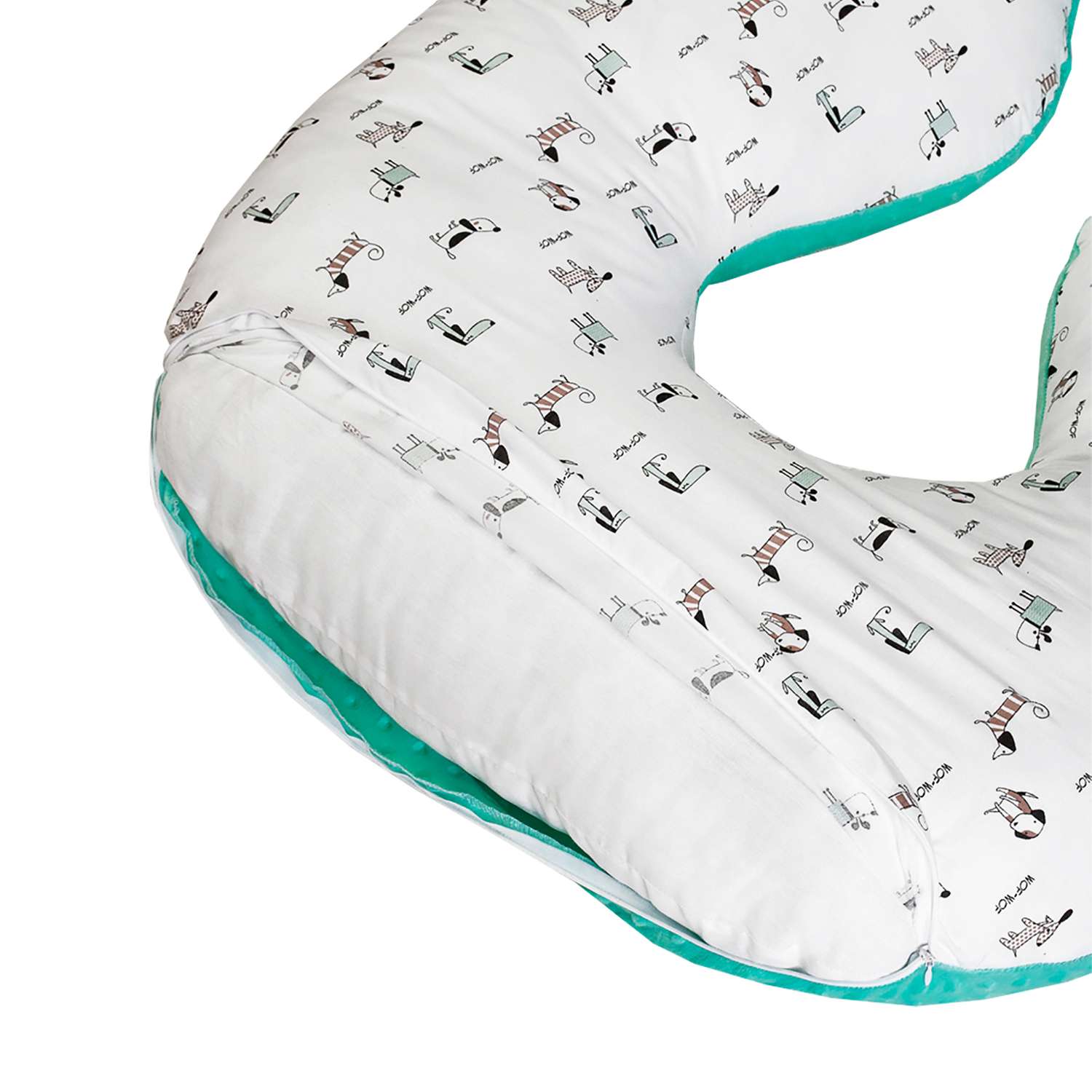 Подушка для беременных AmaroBaby анатомическая Exclusive Original Collection 340х72 см Собачки - фото 6