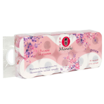 Туалетная бумага Maneki Dream с легким ароматом сакуры 3 слоя 10 рулонов