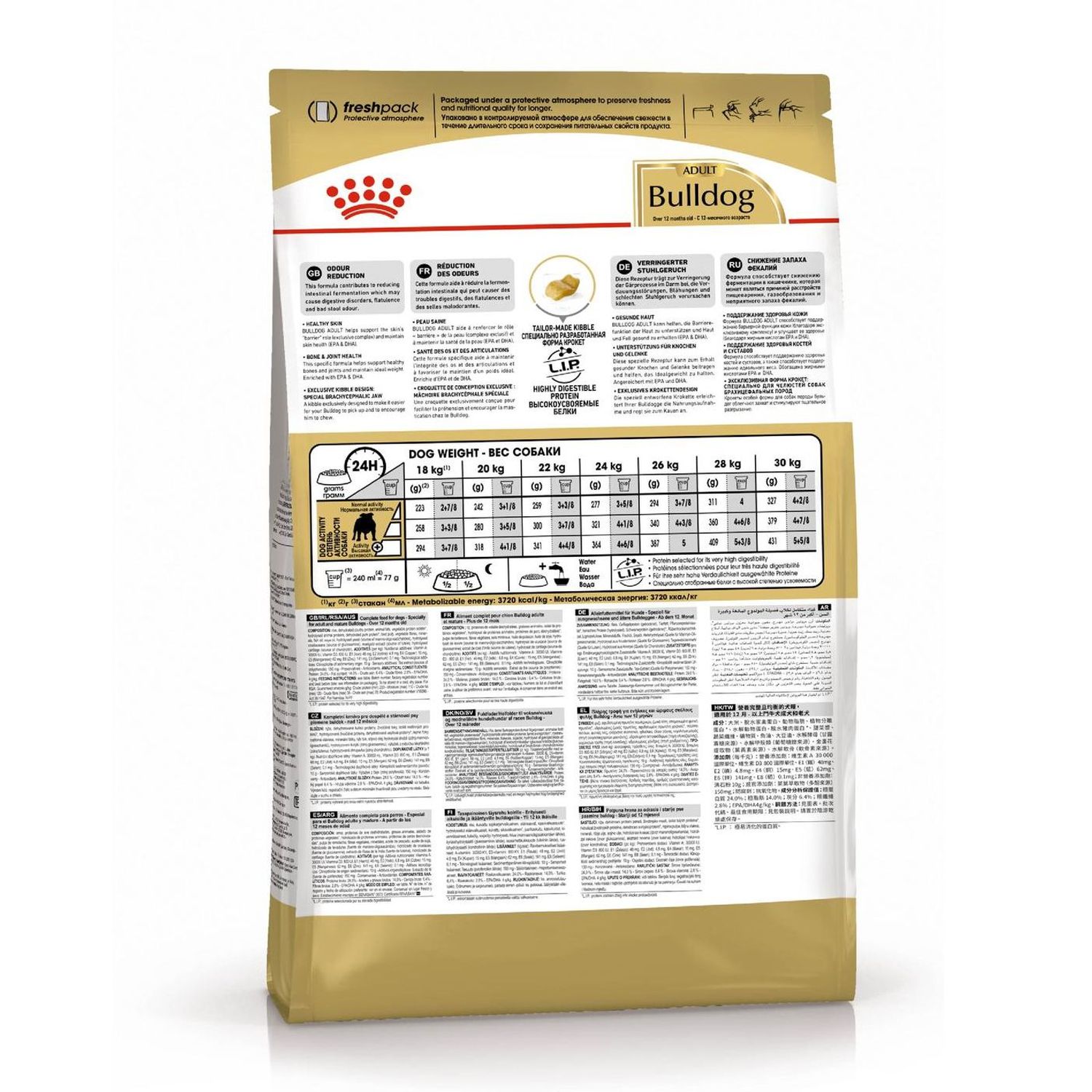 Корм для собак ROYAL CANIN породы бульдог 12кг - фото 4