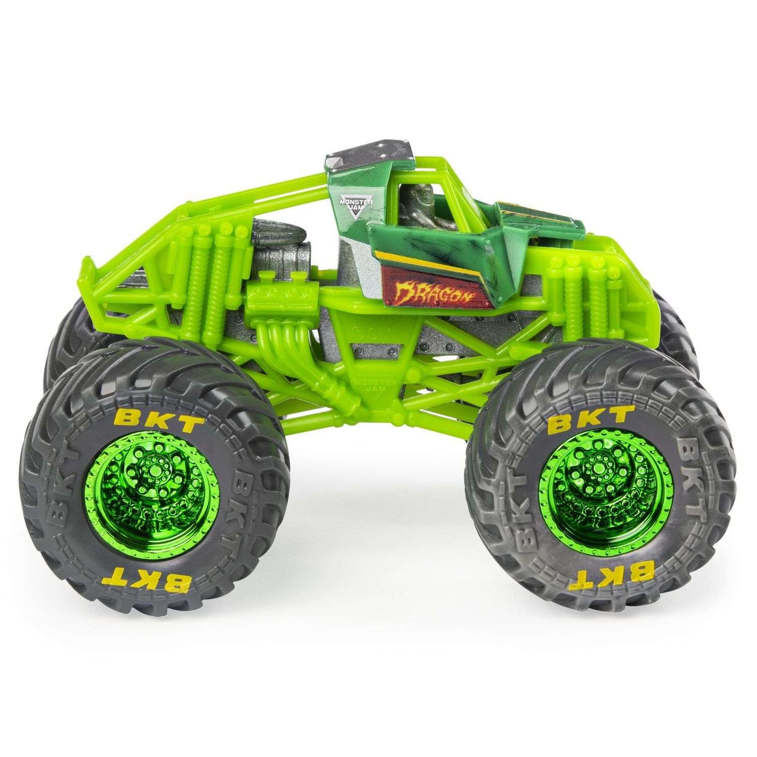 Машинка Monster Jam 1:64 Dragon Chase Truck 6044941/20117082 6044941 - фото 3