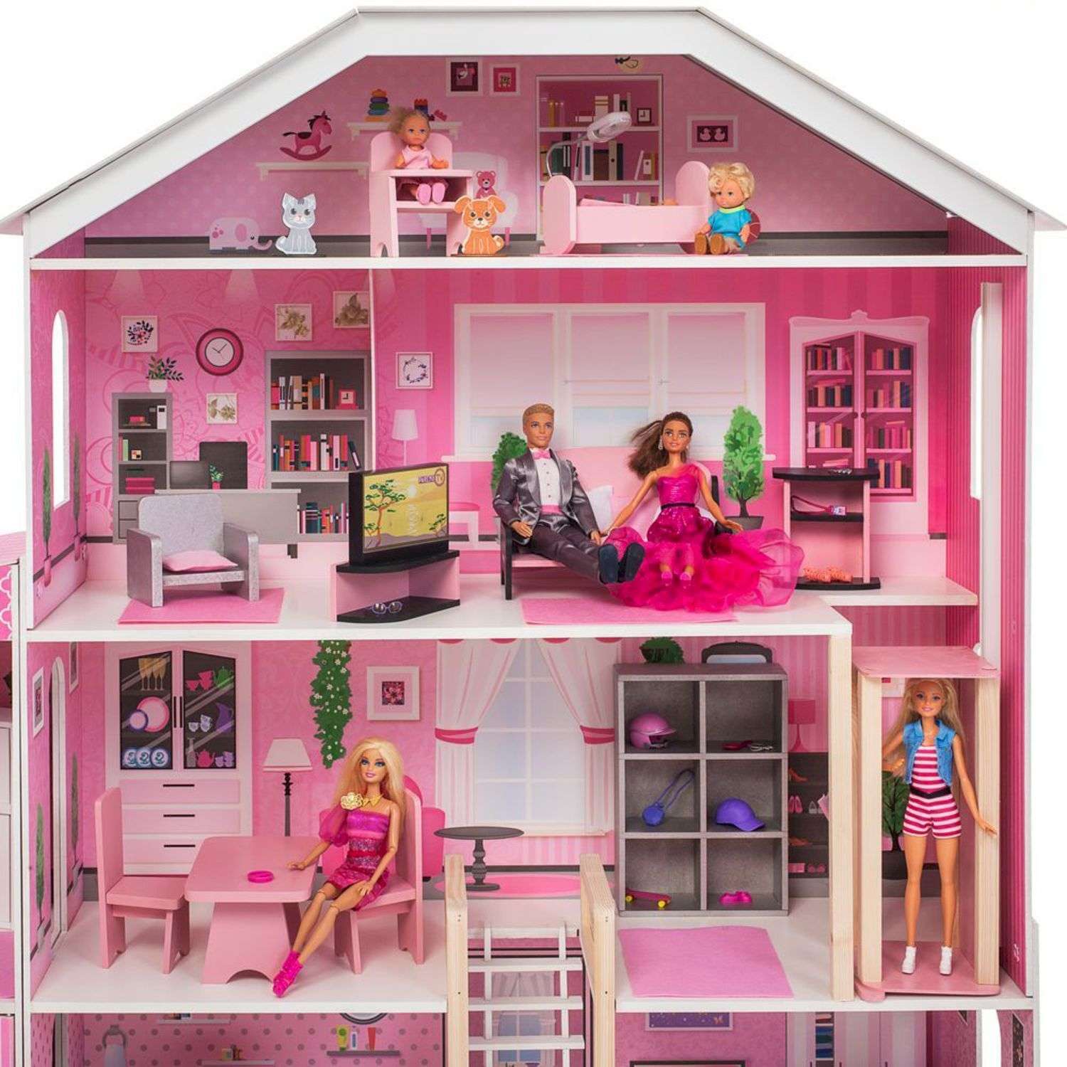 Дом кукол 4. Паремо домики для кукол. Домик кукольный Паремо мечта. Домик для Барби Paremo "мечта". Дом для куклы Barbie дом мечты fhy73.