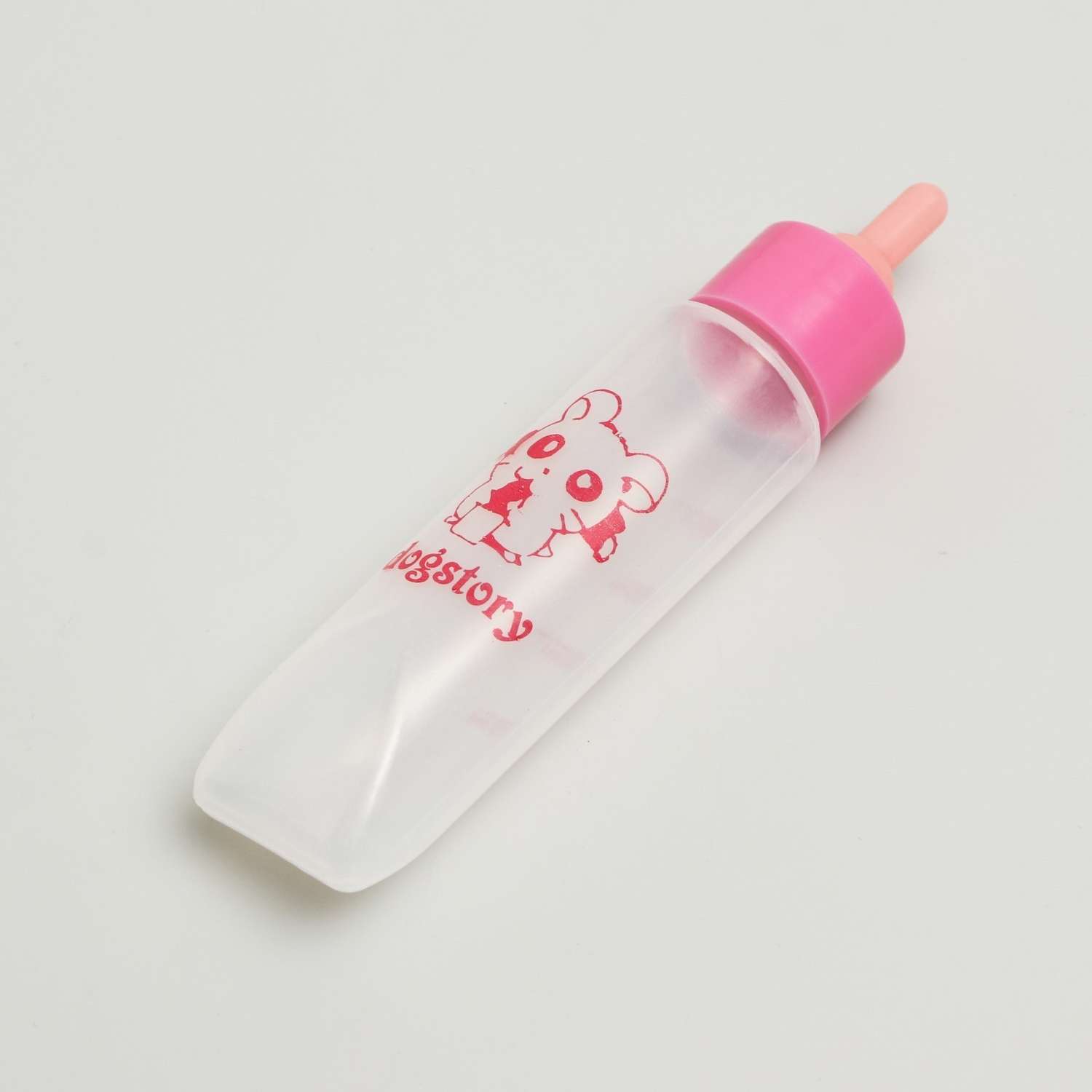 Бутылочка для вскармливания Sima-Land 30 мл с силиконовой соской розовая - фото 2