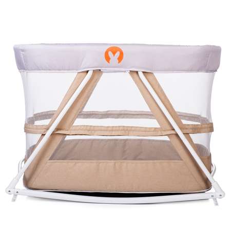 Колыбель-манеж Babyhit Rocking Crib Beige