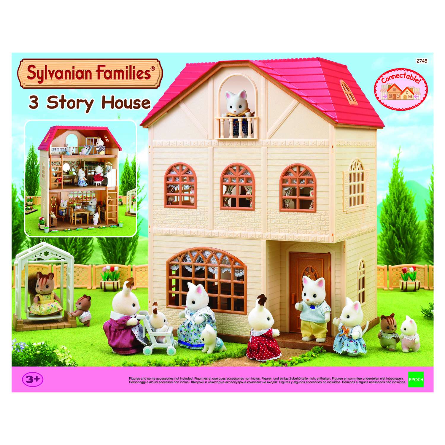 Набор Sylvanian Families Трехэтажный дом 2745 2745 - фото 3