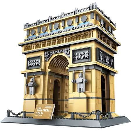 Конструктор пластиковый Wange Триумфальная арка 1401 деталь